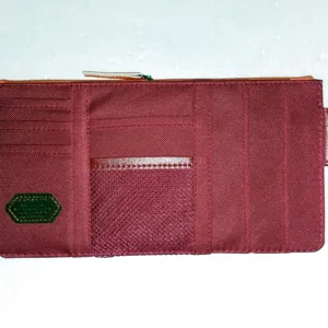 Organizador de visera solar para coche con ranuras para tarjetas y bolsillo de malla, tela Oxford.