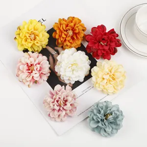 Künstliche Dahlien Seidenblumen im Großpack für Hochzeitsfeier Dekoration und Blumenarrangements