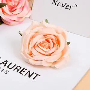 Künstliche Seidenrosen Blütenkopf für DIY Hochzeitswand Dekoration und Fotografie Requisiten.