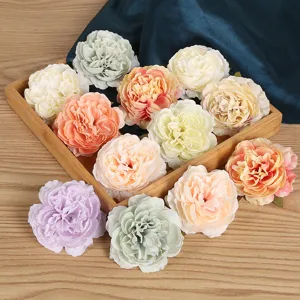 Künstliche Pfingstrosen Blütenköpfe für Hochzeit DIY Dekoration und Blumenarrangements.