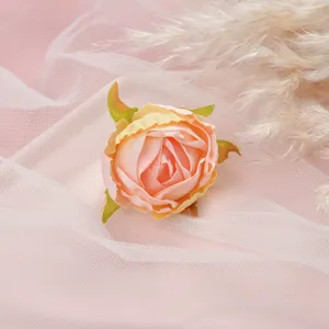 Artificial dahlia flower head detail for home decor wedding DIY floral arrangement.