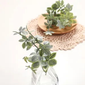 Artificial green plant leaf decoration for home living room office desk display decor nice