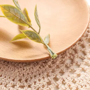Artificial green plant leaf detail decoration, realistic texture for home decor showcase.