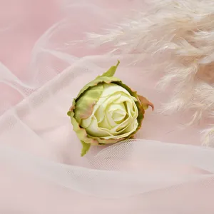Artificial flower head DIY handmade wedding decoration home decorative fake flower nice