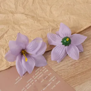 Lila Lilien Blumenkopf Accessoires, DIY handgemachte Haarschmuck Hochzeitsfoto Requisiten.