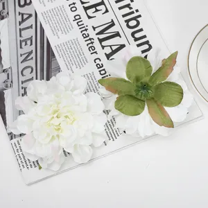 Artificial white peony flower heads for DIY home decor, floral arrangement, and vase display.