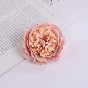 Künstliche Seidenblume Pfingstrose Pfirsich Rosa Fotorequisite für Hochzeit Deko