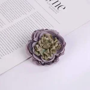 Künstliche Seidenblume Pfingstrose und Rose für Hochzeitsdekoration Fotografie Requisiten