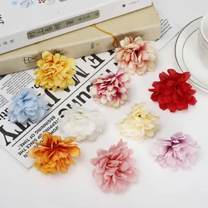 Künstliche Blumen Köpfe Seide Pflaumenblüte DIY Hochzeit Heimparty Blumen Deko Zubehör