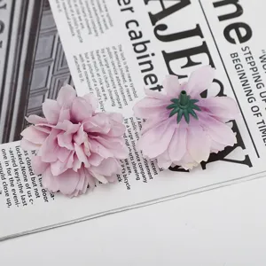 Künstliche Pflaumenblüte Blumenköpfe Seide gefälschte Blumen für Hochzeit Heimdekoration