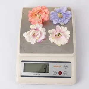 Artificial flower heads multi-layer daisy craft materials for DIY hair accessories home decor