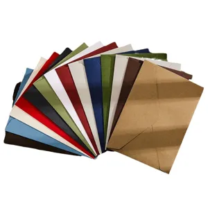 Set di buste di carta colorata multicolore per lettere imballaggio e cancelleria