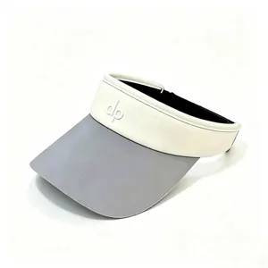Zomer brede rand lege top zonneklep hoed, lichtgewicht ademende UV bescherming buiten pet.
