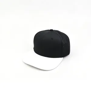 Schnelltrocknende Hip Hop Kappe Detail, farbblock flacher Schirm atmungsaktiver Outdoor Hut