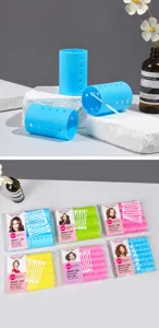 Plastik Haarglocken Set professionelle Stylingwerkzeuge für voluminöses Haarstyling