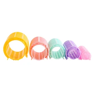 Plastic Hair Rollers Self Grip Hair Curlers Toothed Hair Styling Tools Magic Hair Dressing Rollers For Bangs Women Hair