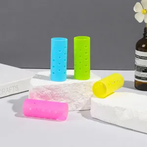 PP Plastic Hollow Hair Rollers Self Grip Hair Curlers With Pins For Bangs Styling Daily Hair Care Styling Tool