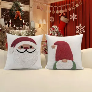 Federe per cuscini tufting di Natale set da 2 per divano letto soggiorno decorazioni casa