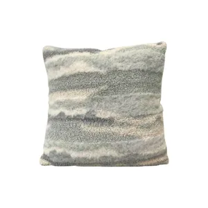 Luxury plush pillow with dreamy starry cloud texture, soft double-sided cushion for home.
