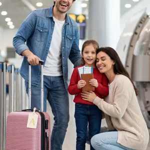 Étiquette de bagage brodée personnalisée pour valise, porte-nom de voyage élégant et chic.