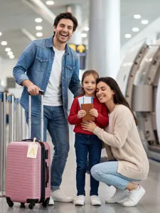 Etiquette de bagage brodee personnalisee avec lettre, porte-nom portable pour voyage.