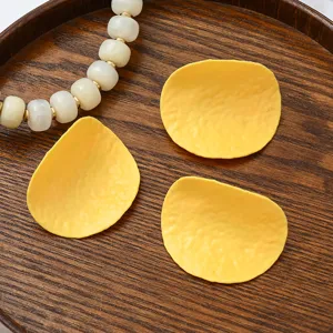 Pince à cheveux chips de pomme de simulation PVC faux aliment snack DIY accessoires mignon
