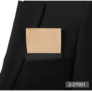 Men formal suit pocket square handkerchief business wedding pocket square solid color design main