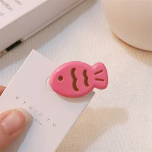 Jolie pince à cheveux poisson couleur bonbon mignonne frange épingle style japonais accessoire