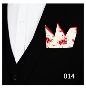 Pañuelo de bolsillo floral para hombre accesorio de traje para negocios formales.