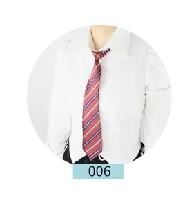 New oblique striped JK tie for men and women school uniform shirt decorative accessories