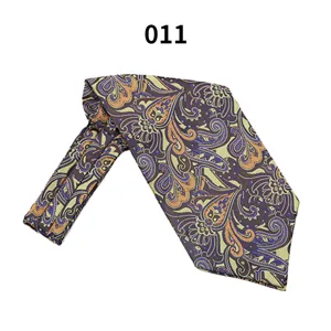 Herren klassische Paisleys Krawatte Jacquard Business Anzug Retro Halstuch Krawatte