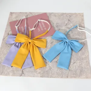 Japanese style JK uniform bow tie, cute school girl collar ribbon, adjustable strap.