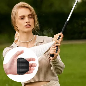 Ayuda de entrenamiento de agarre de golf para interior y exterior, corrector de silicona.