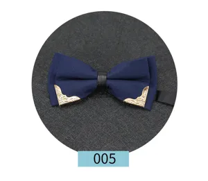 Farfalla da uomo elegante casual per abito da sposo matrimonio stile britannico accessorio