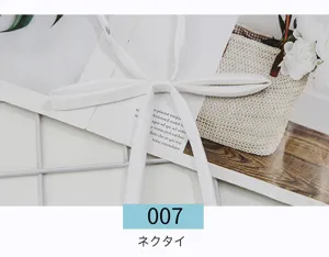 Detailed shot of white JK uniform ribbon bow, elegant fabric accessory close-up view