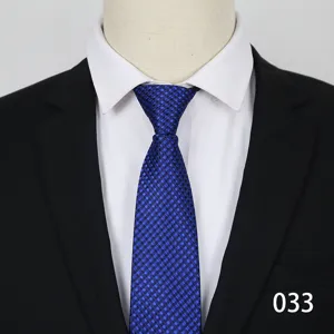 Men's blue striped formal zip tie detail view, perfect for business wedding and professional wear.