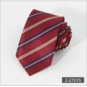 Men's classic striped business tie formal necktie for professional office wear and suit accessories