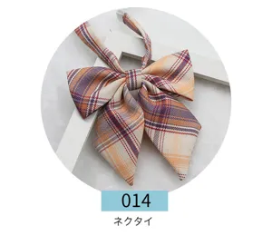 Japanese JK uniform plaid bow tie sailor collar ribbon accessory sweet style new