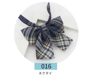 JK plaid bow tie Japanese style school uniform cute necktie fashion accessory new