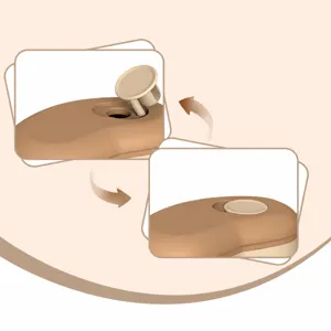 Stampo per pettine di ghiaccio in silicone per massaggio cuoio capelluto con coperchio.