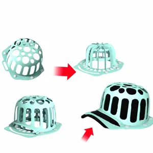 Silicone baseball cap washer hat cleaner protector frame for hat shape keeping main display