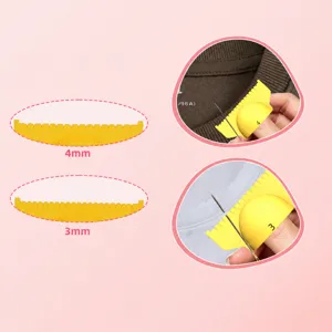 Regla de espaciado de costura DIY herramienta patchwork guia de costura de plastico