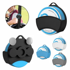Multifunctional Magnetic Car Sun Visor Storage Rack Silicone Lip Cigarette Case Holder Portable Car Interior Organizer