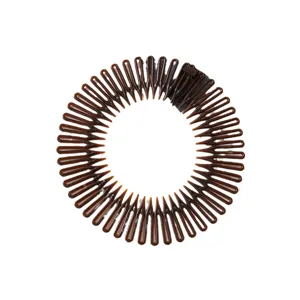 Elastische ronde kam haarband flexibele plastic hoepel voor vrouwen sport wassen