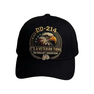 Cappello da Baseball in Cotone da Uomo Vintage Veterano Ricamato Tesa Curva Protezione Solare Cappello Sportivo