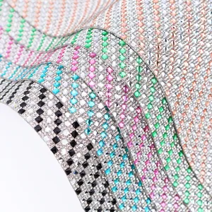 Crystal Glass Rhinestone Sticker Self Adhesive Diamond Patch Decorative Mosaic Sticker Home DIY Craft Accessories