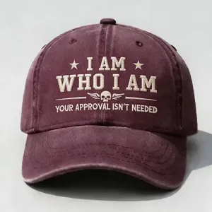 Cappellino da baseball vintage lavato con slogan ricamato unisex cappello sole casual