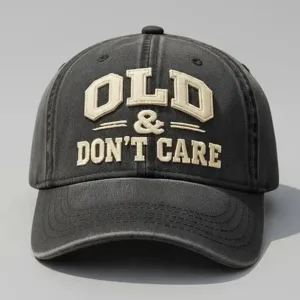Unisex Washed Cotton Baseball Cap Vintage Distressed Adjustable Dad Hat Outdoor Sun Protection Sports Hat