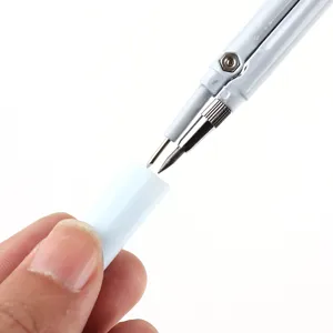 Professioneller Metallzirkel mit Schutzkappe für Schüler, technisches Zeichnen, Schulbedarf