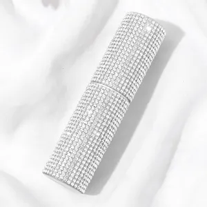 Flacone spray profumo ricaricabile strass viaggio spruzzatore cosmetico scintillante